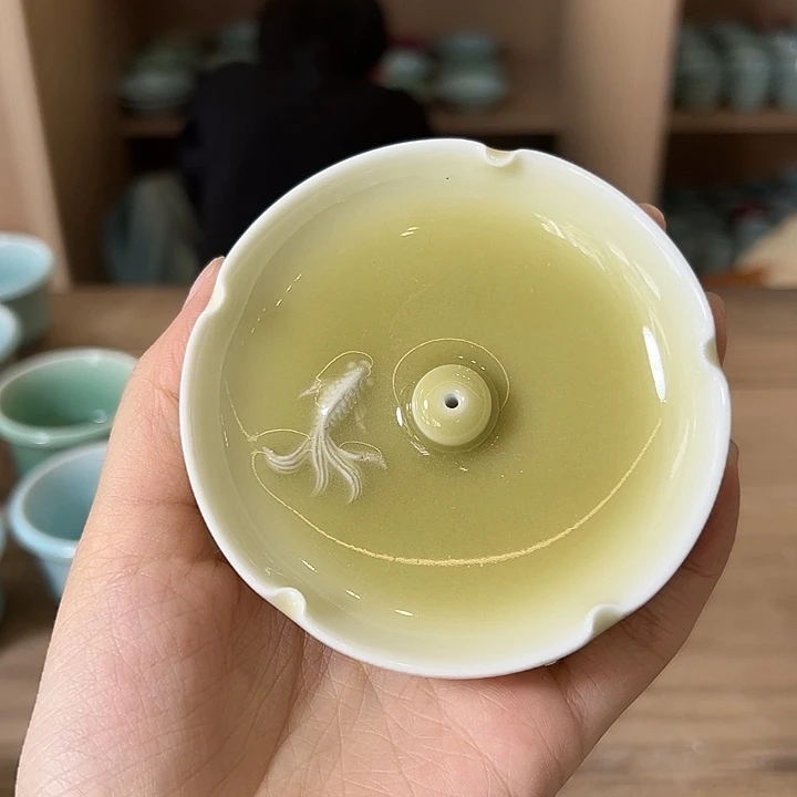 小米茶器龙泉青瓷