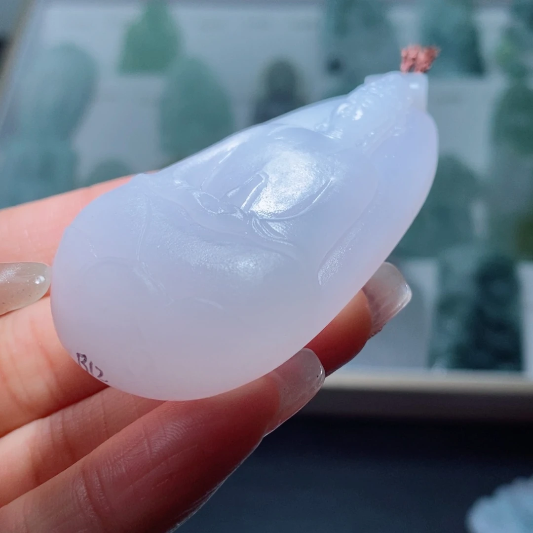 定制翡翠未镶嵌定制吊坠