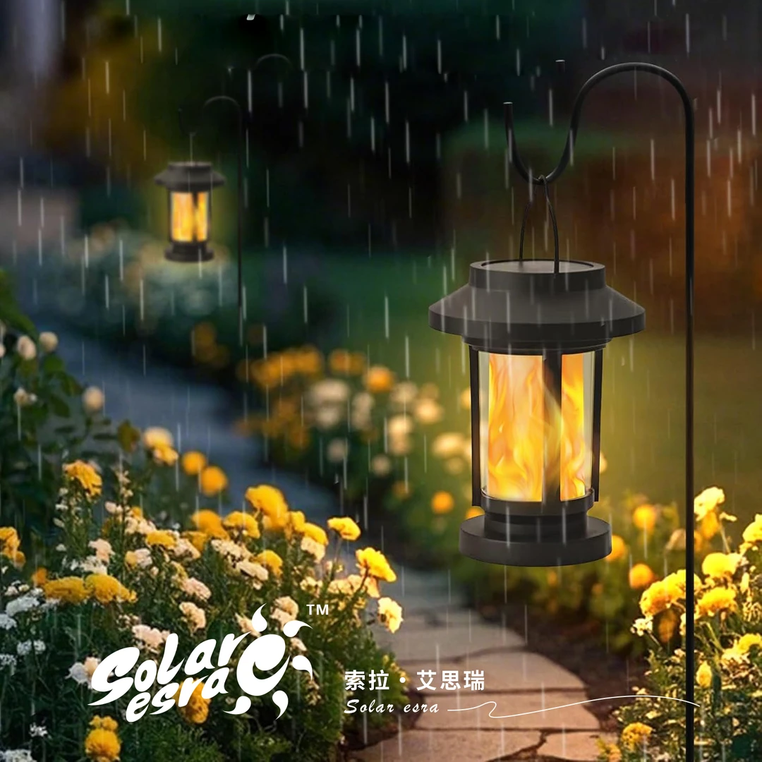 太阳能露营手提灯超长续航便携户外充电夜灯野营帐篷庭院灯