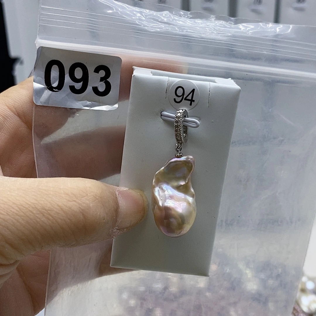合金耳饰淡水珍珠