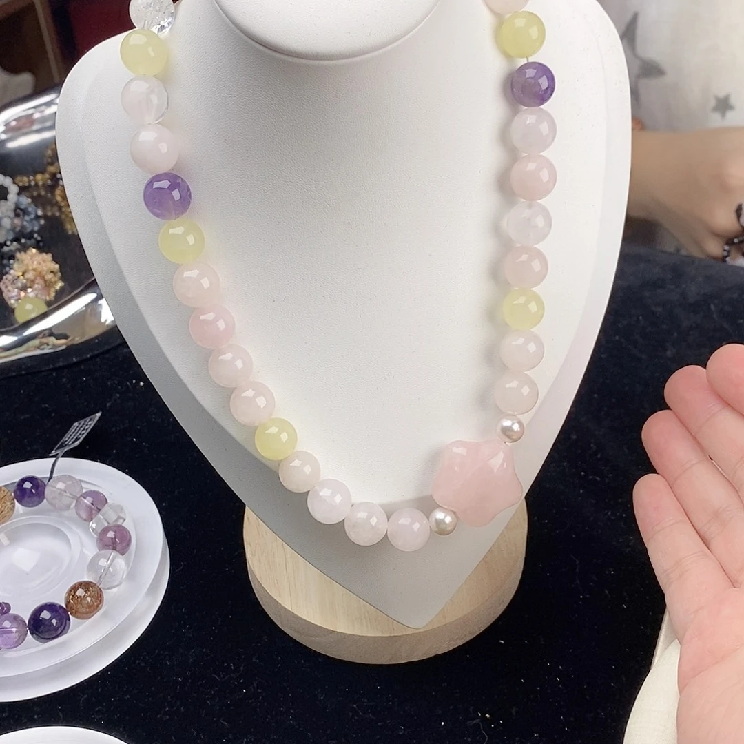 银S925镀金镶嵌水晶手链