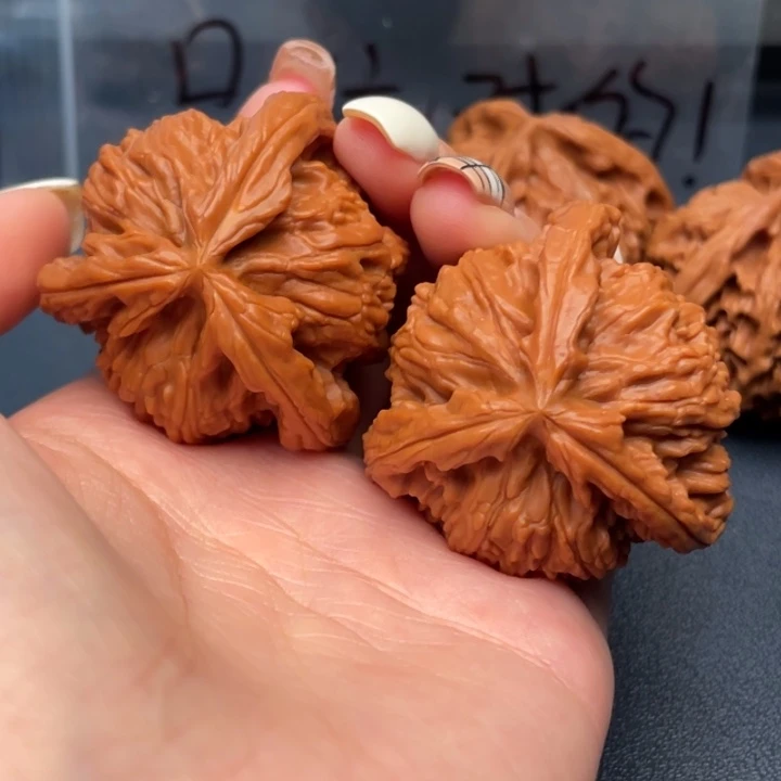 飞***天文玩核桃吊坠白狮子