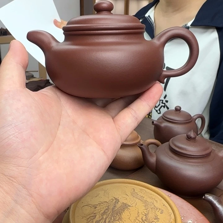 茶壶紫砂黄龙源底槽清兰言仿古壶270Cc特价