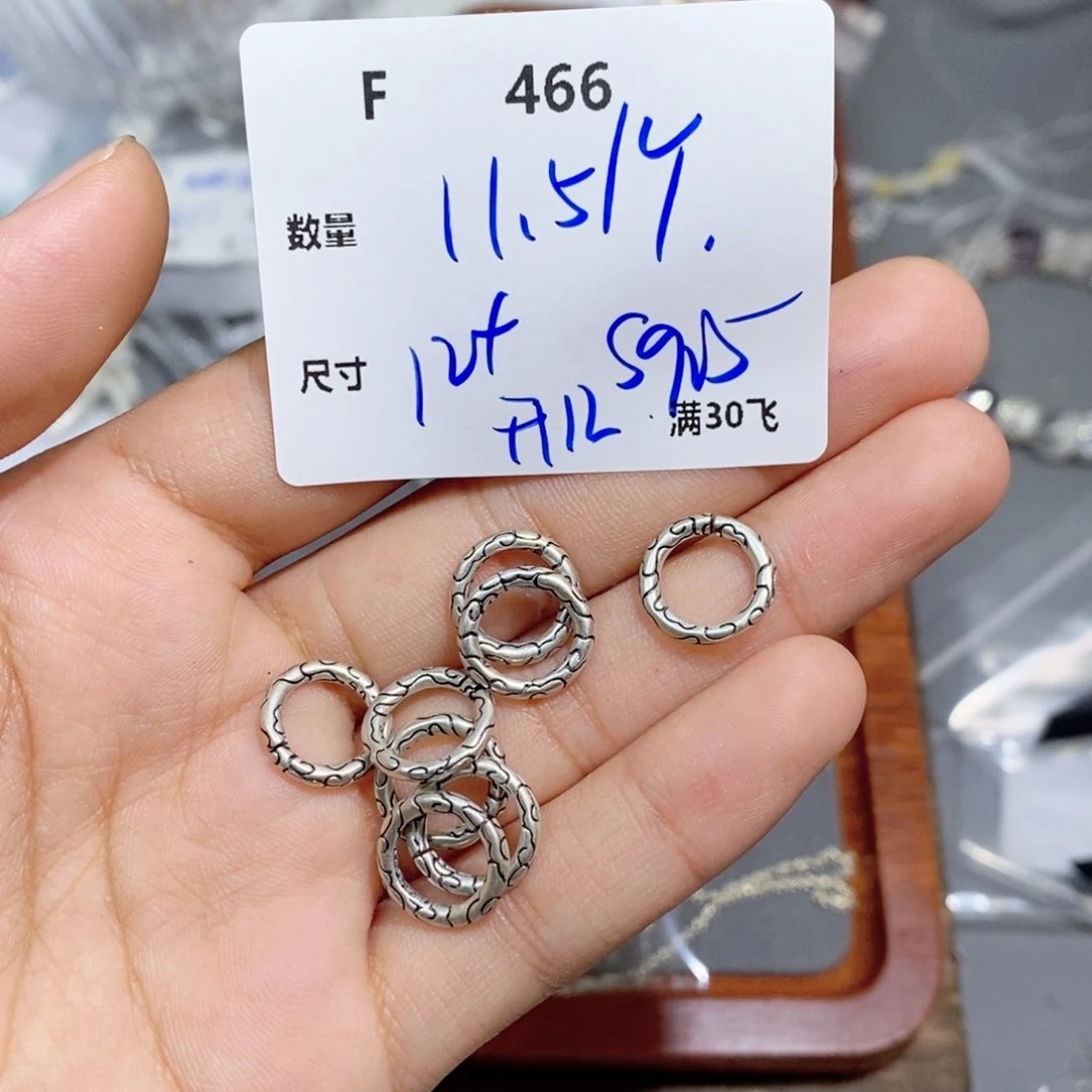 银S925镶嵌颈饰水晶F466