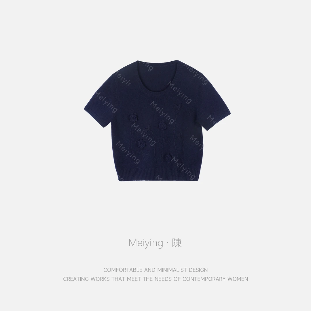 Meiying-“暖珀”100羊毛舒滑针织衫YA5QZ003