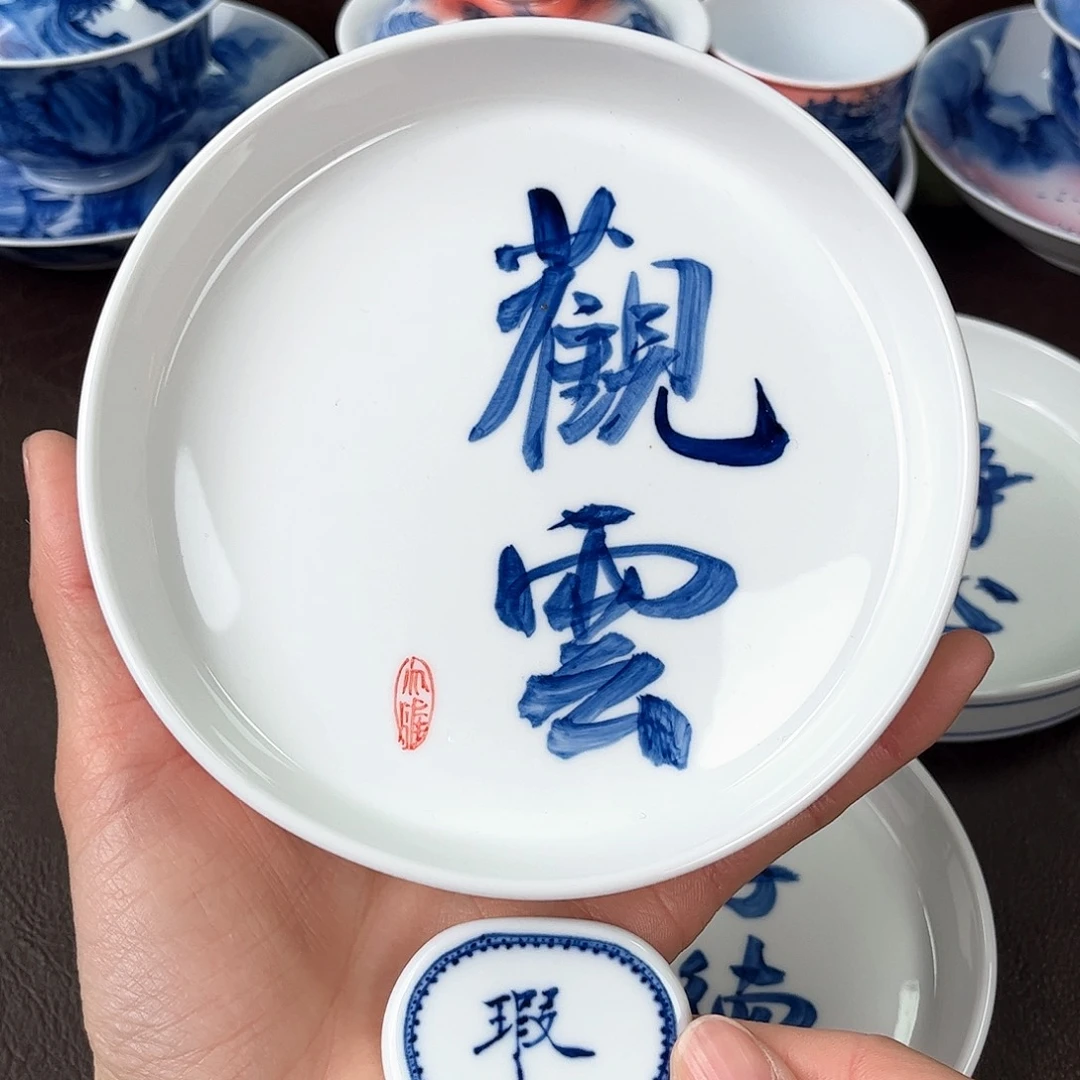 手绘高温瓷器瓷器