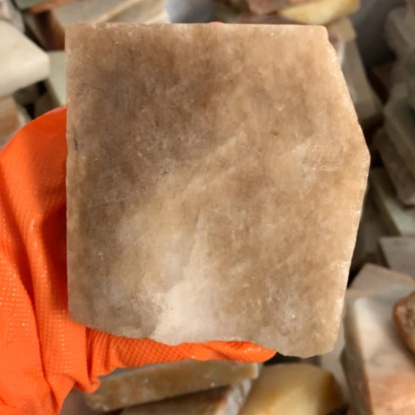 【闪购商品】未镶嵌手镯石英岩玉咖啡冰冰