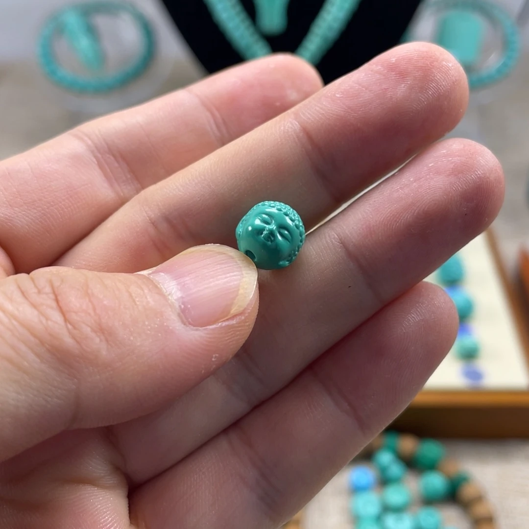 十堰手工雕刻配饰配珠，直径1