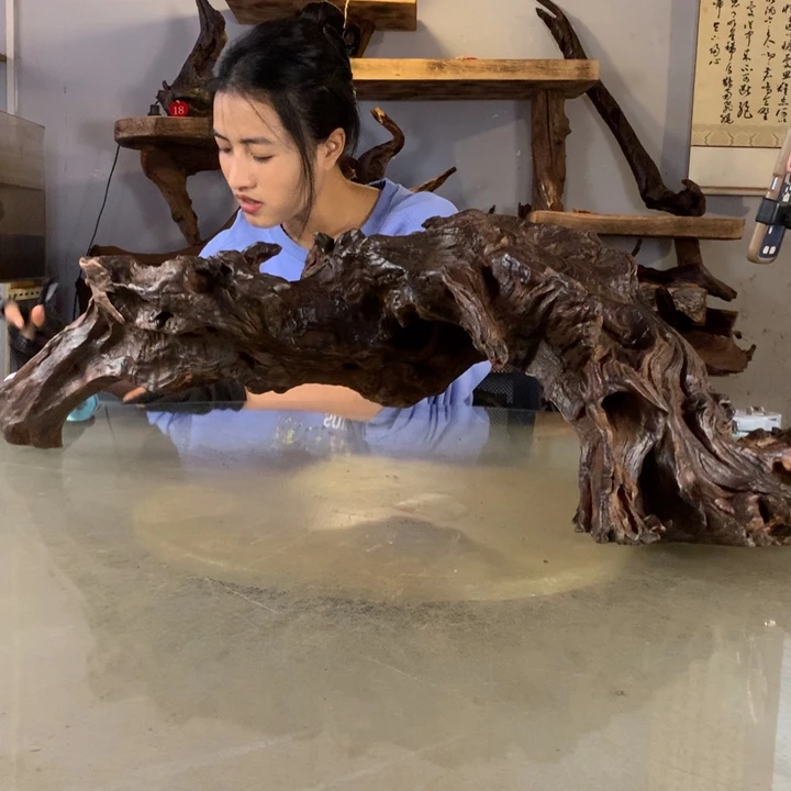 阿***鱼天然的云南紫柚木会黄