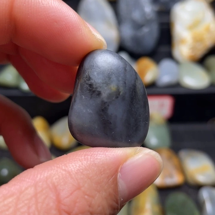 和田玉未镶嵌挂件43