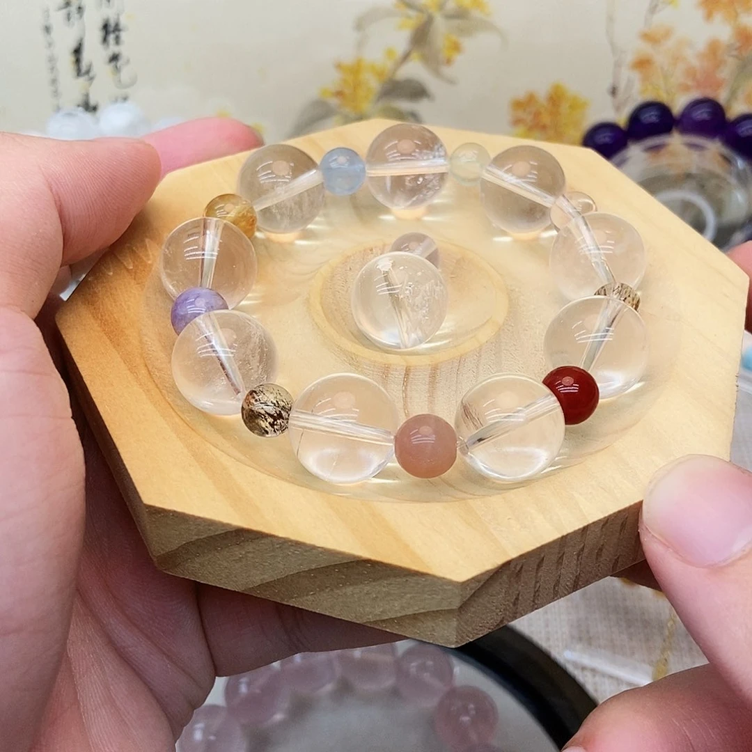 水晶手链未镶嵌❤****手串