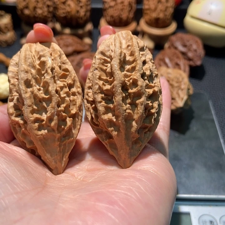 吊坠文玩核桃聚核财婉楸65