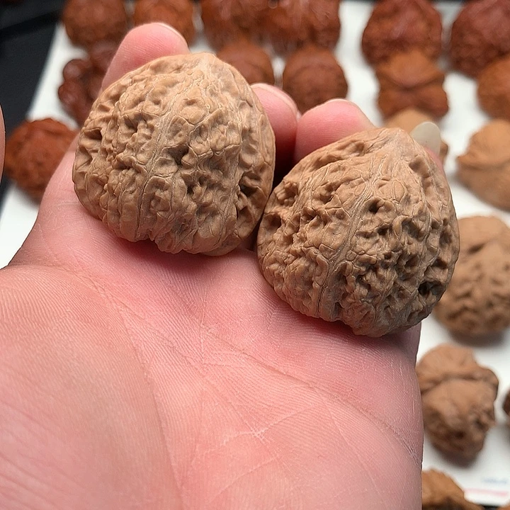 ▞***▞文玩核桃把件精品平底锅文玩核桃