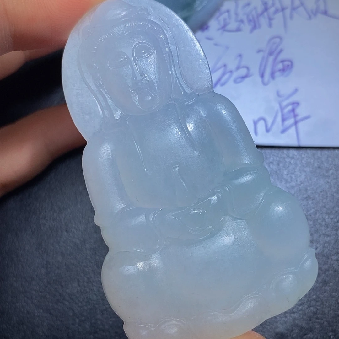 定制翡翠未镶嵌毛货付款后联系客服确认抛光