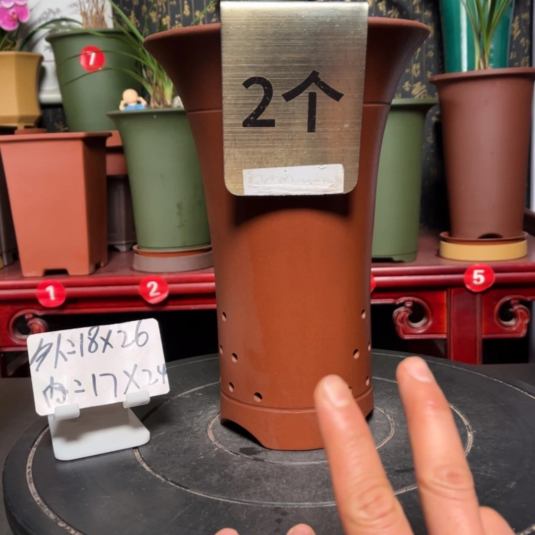 紫砂花盆紫砂花盆