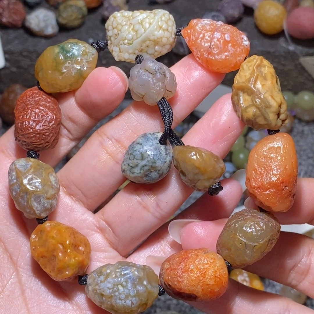 玛瑙/玉髓未镶嵌珠宝半成品