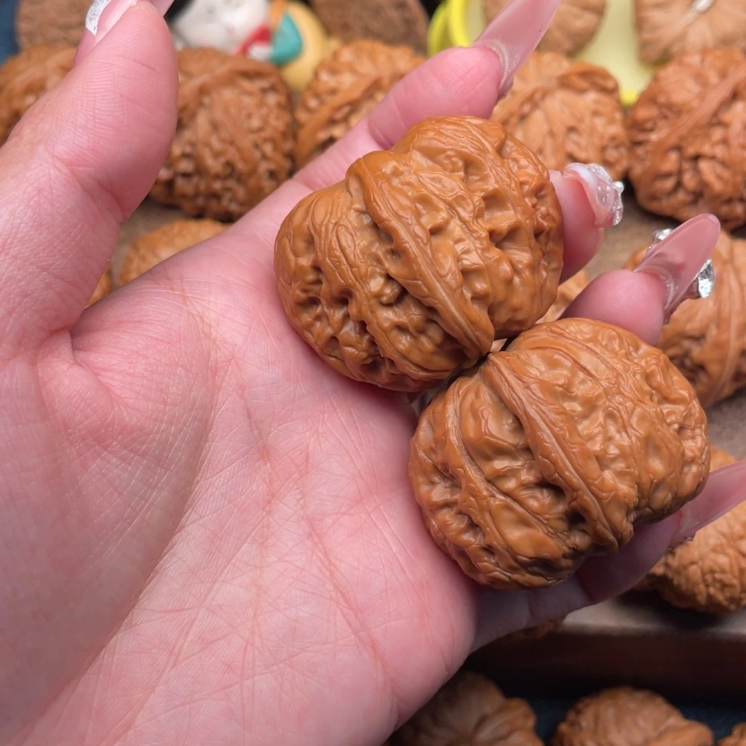 文玩核桃把件毕业平谷元宝44，大克重52