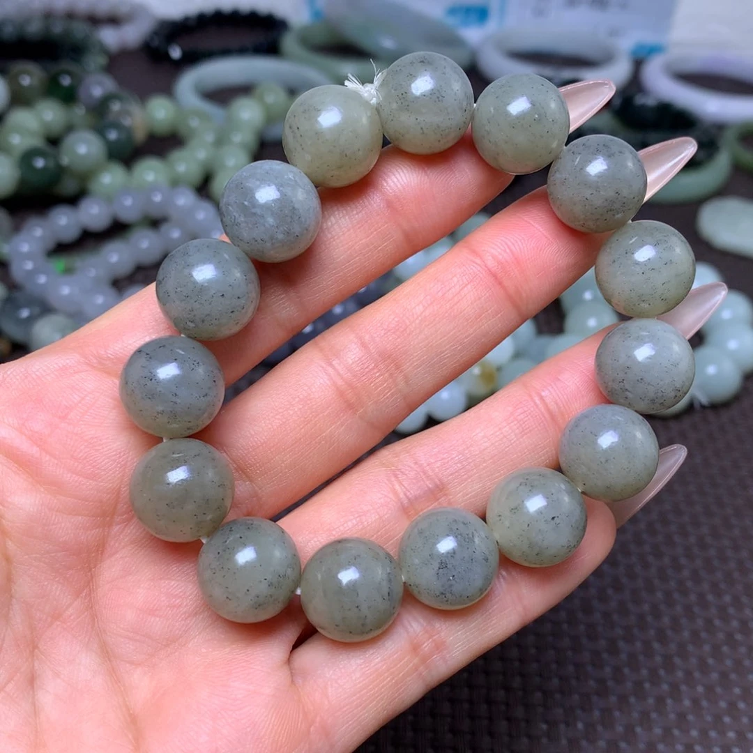 未镶嵌手串和田玉卡14