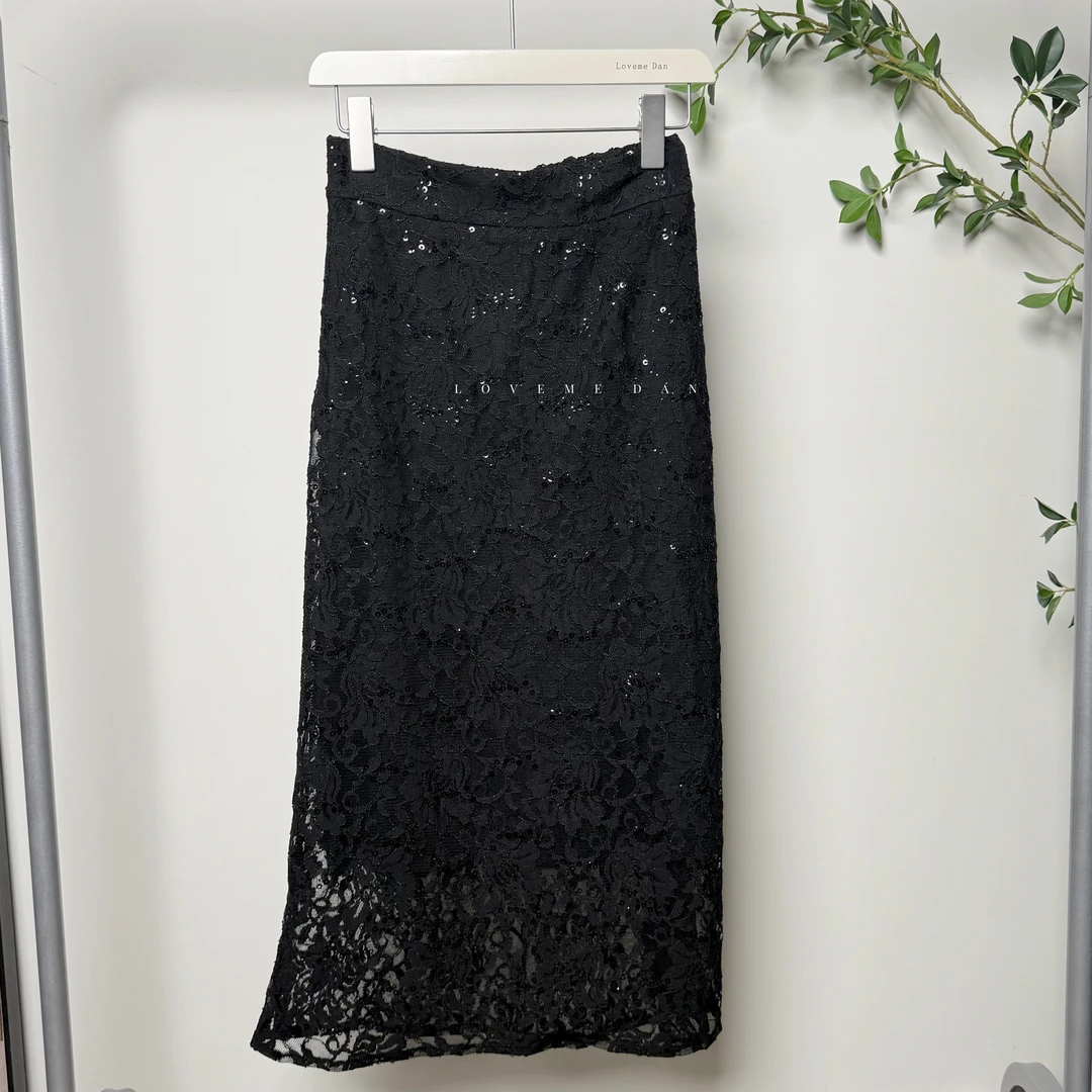 【Q5007】LOVEME DAN-爱尚我女装-蕾丝半身裙