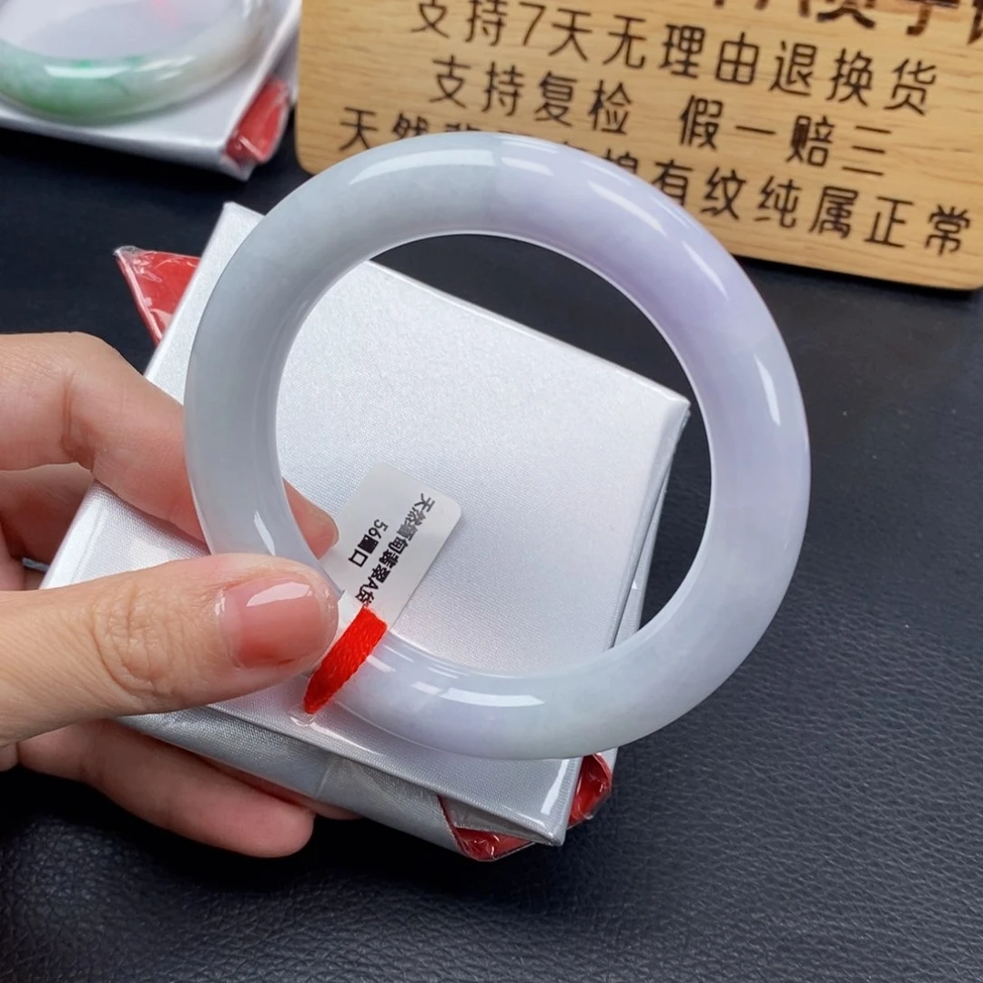 【闪购商品】翡翠手镯未镶嵌56圈口027