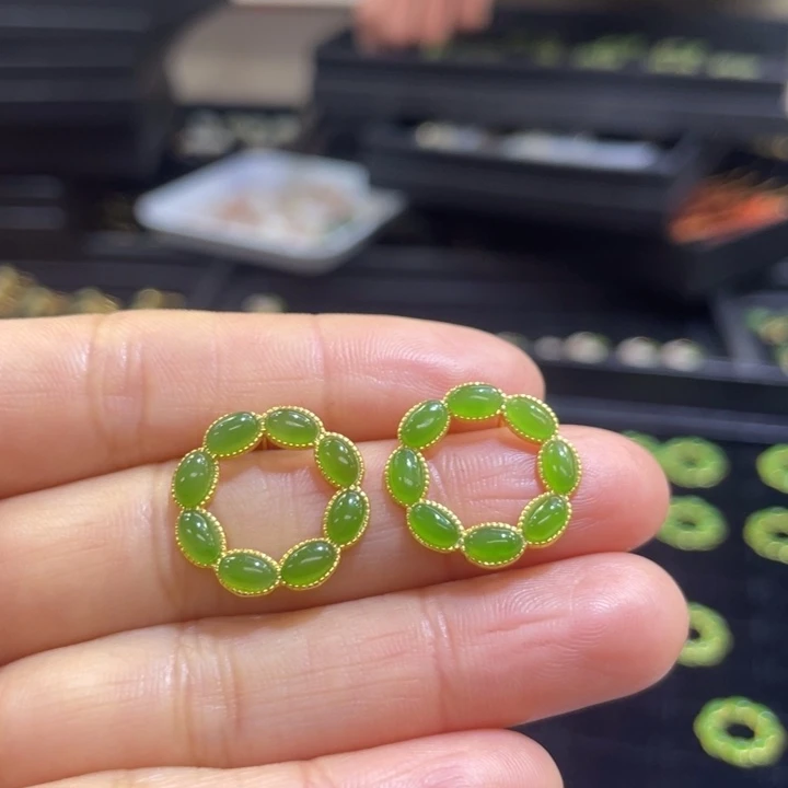 吊坠925银S925耳针直径17.7