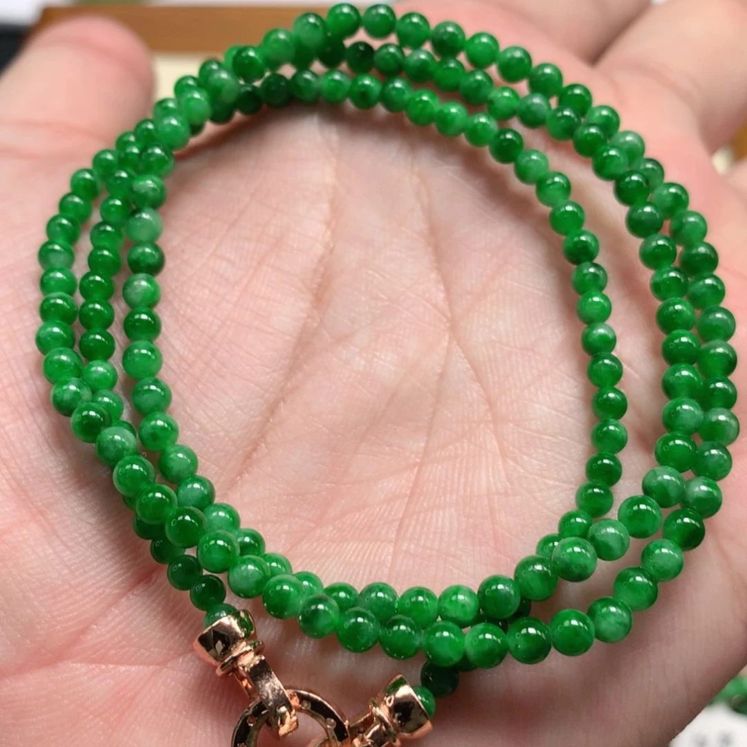 未镶嵌手链翡翠翡翠