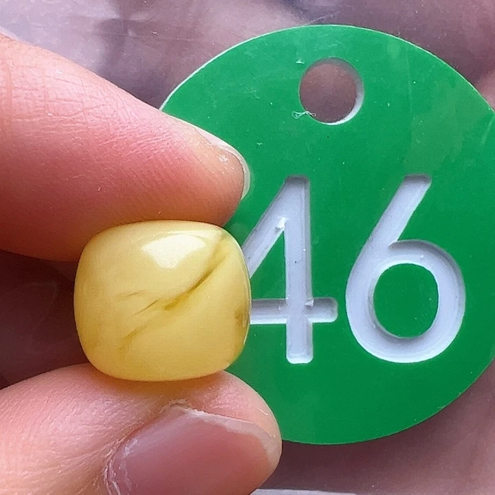 未镶嵌蜜蜡裸石飞**611.9m m