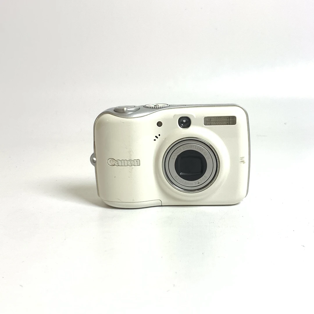 95新 Canon/佳能 E1 奶白色 2600万像素 ccd