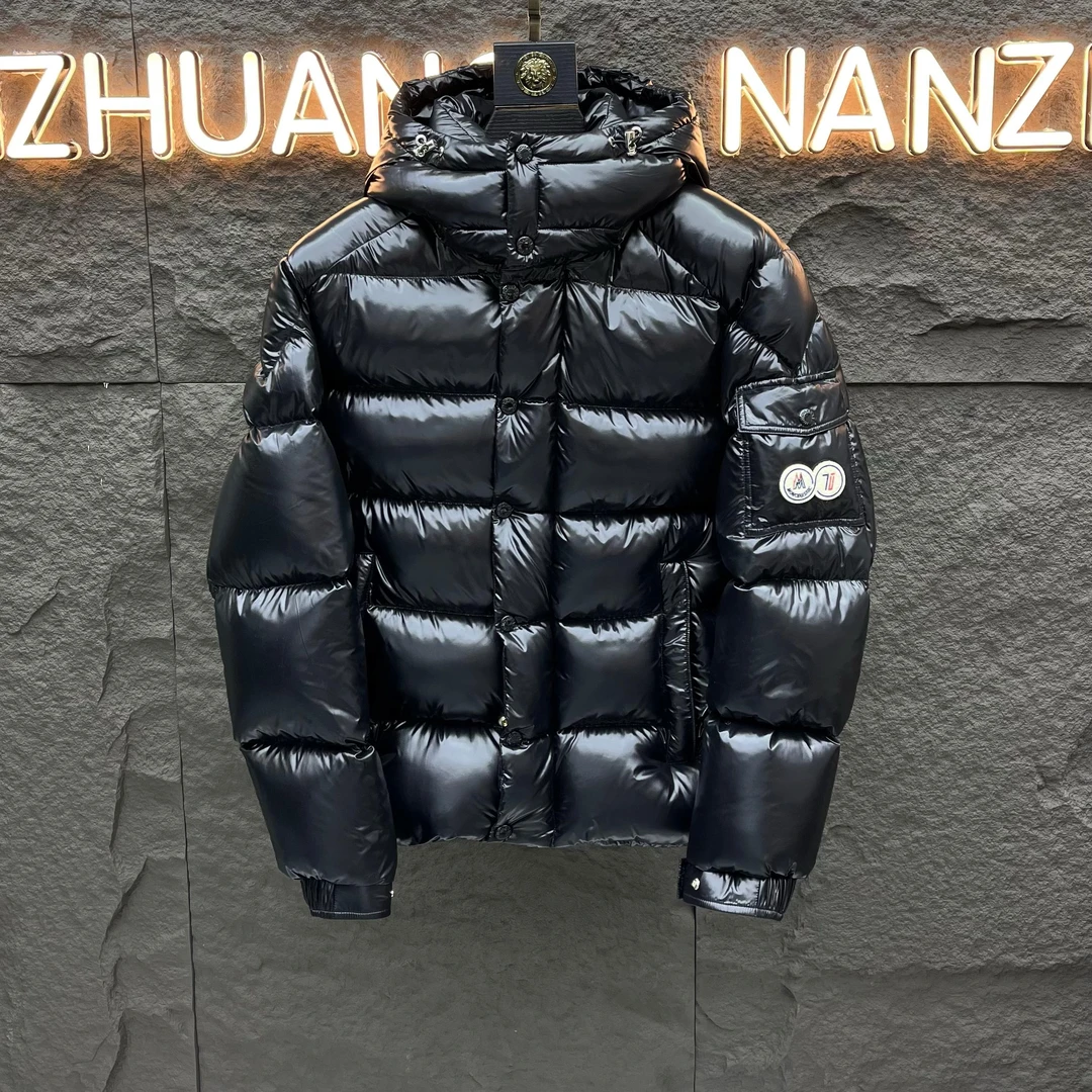 2026新款冬季轻奢男士连帽羽绒服短款加厚外套东北抗寒神器