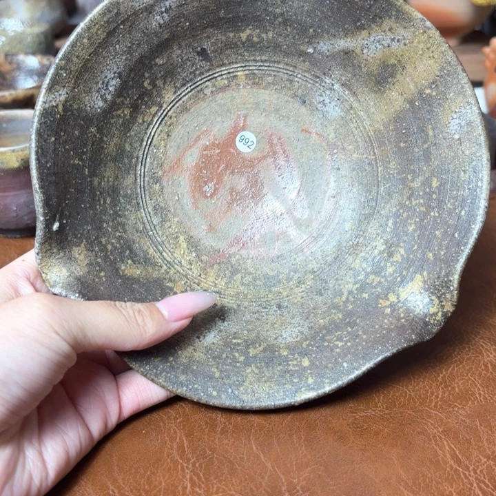 薄***柠横山伸一花口盘子992