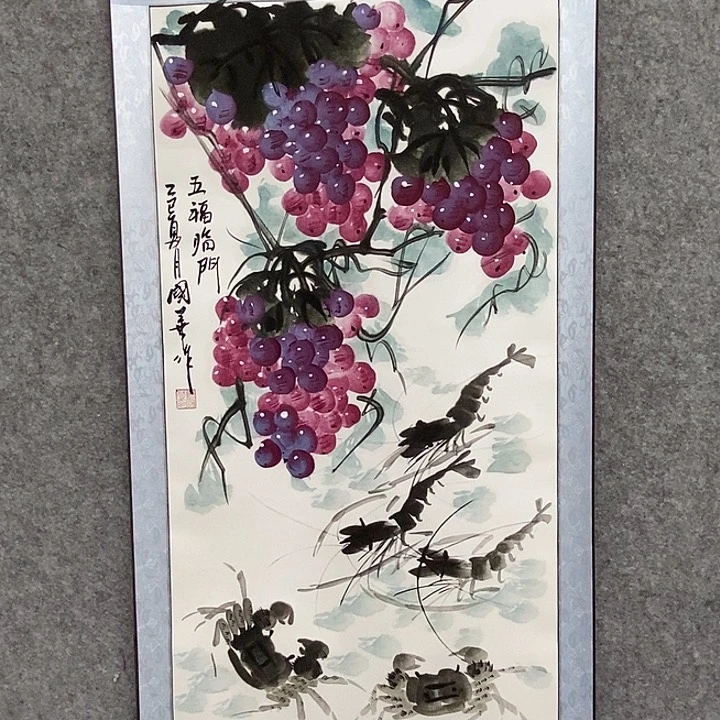 国画刘国华手绘作品111