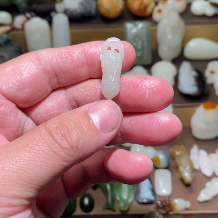 和田玉未镶嵌吊坠(不含链)