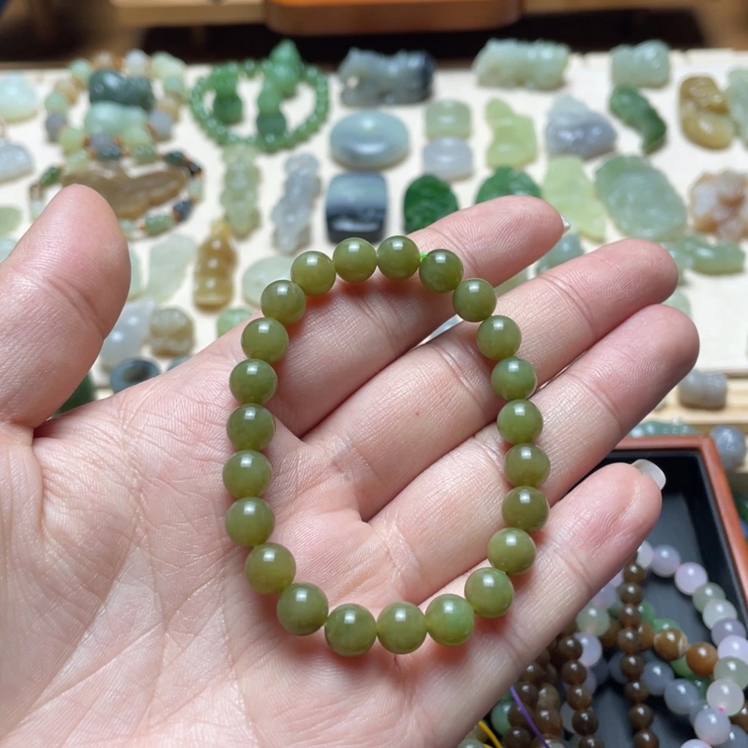 和田玉未镶嵌吊坠(不含链)