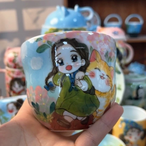 炉景德镇釉下手绘陶瓷