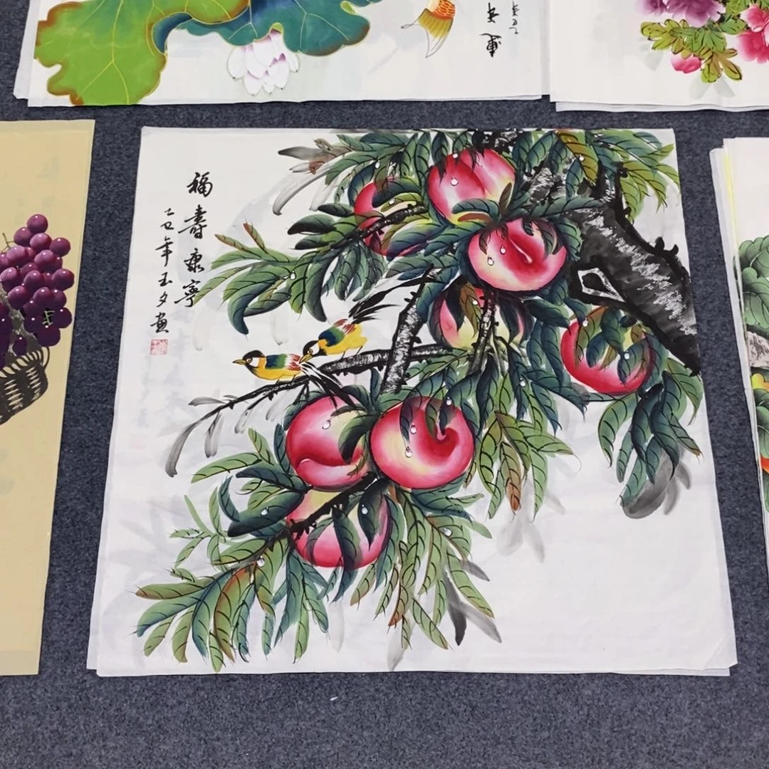 国画68✖️68手绘画画画画