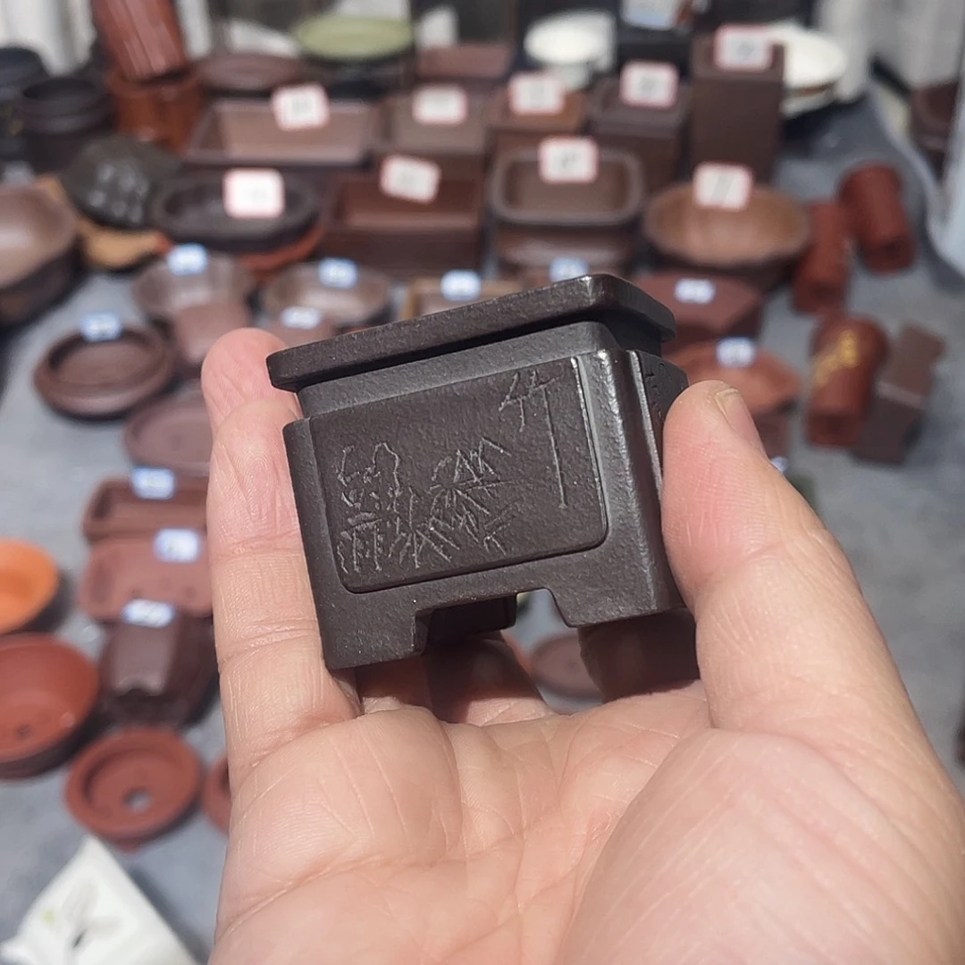 紫砂紫砂小盆4*3