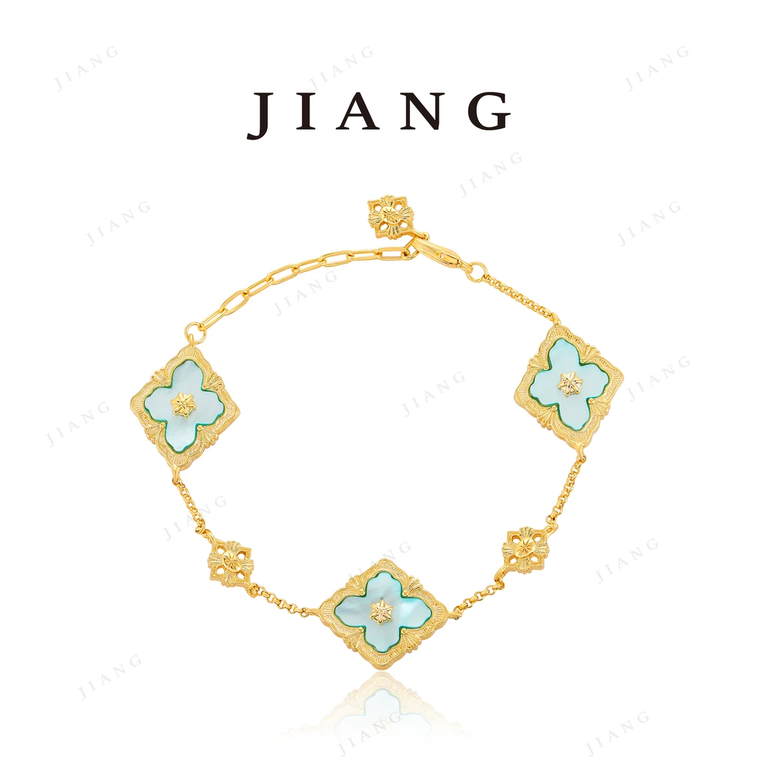 铜合金锆石手链 时尚轻奢阿布气质手链 A026