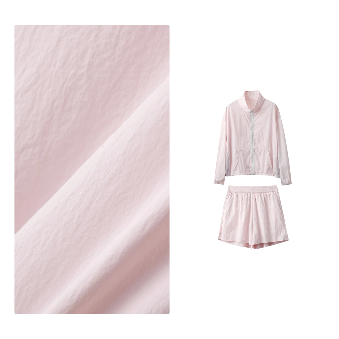 门店59&9！薄荷之夏套装」免穿搭一套出街休闲外套短裤两件套C23118