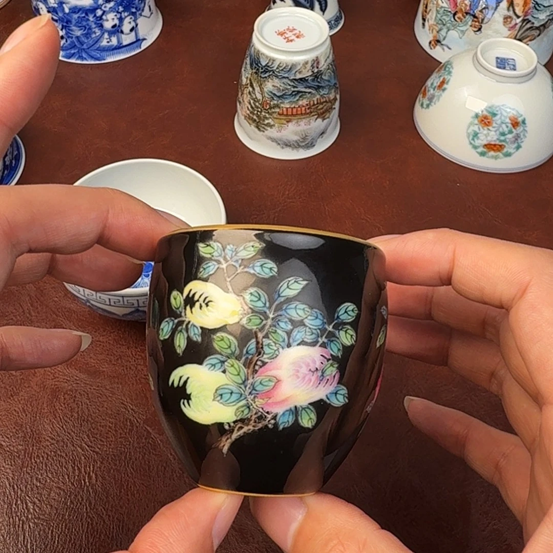 A***x陶现代景德镇全手工全手绘陶瓷