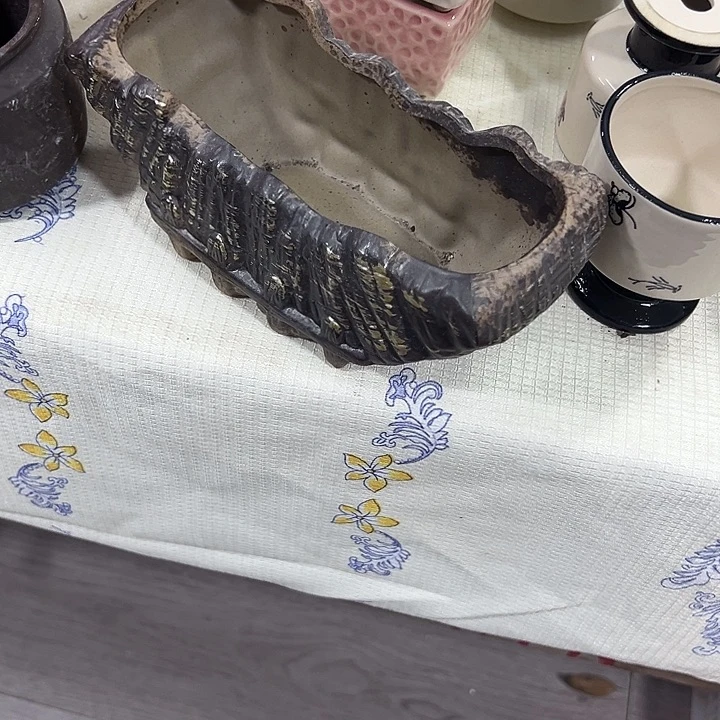 微瑕陶瓷花盆满9.9发