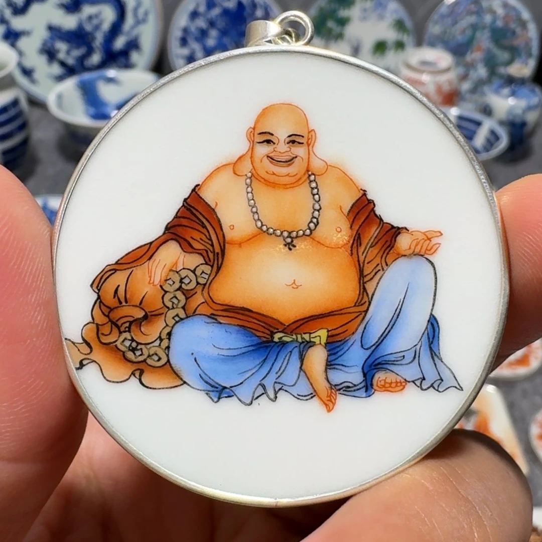瓷片王***」精品挂件一个