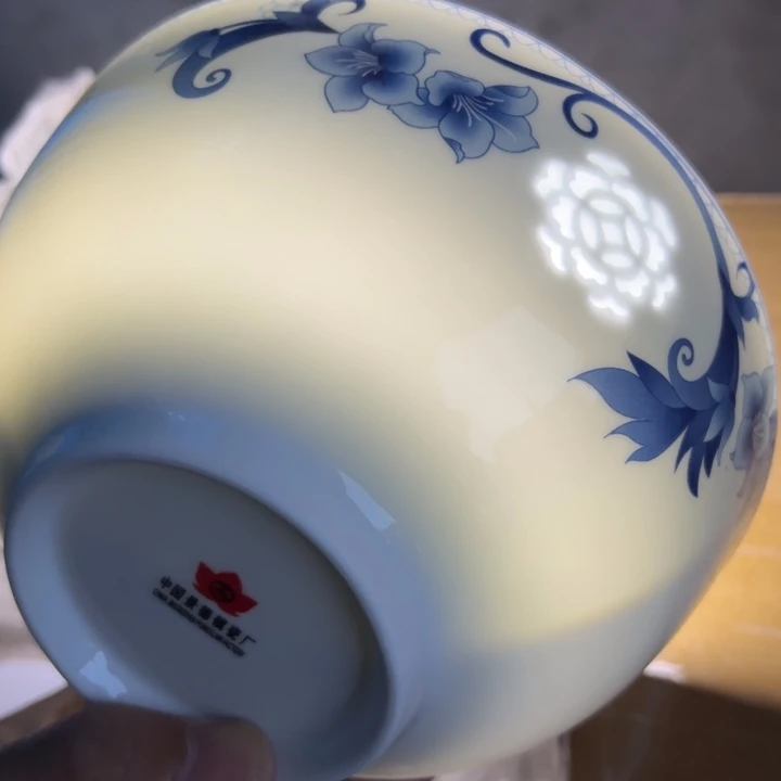六寸玫瑰情人面碗