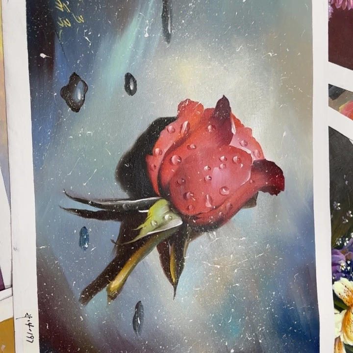 油画你是个什么样的人和