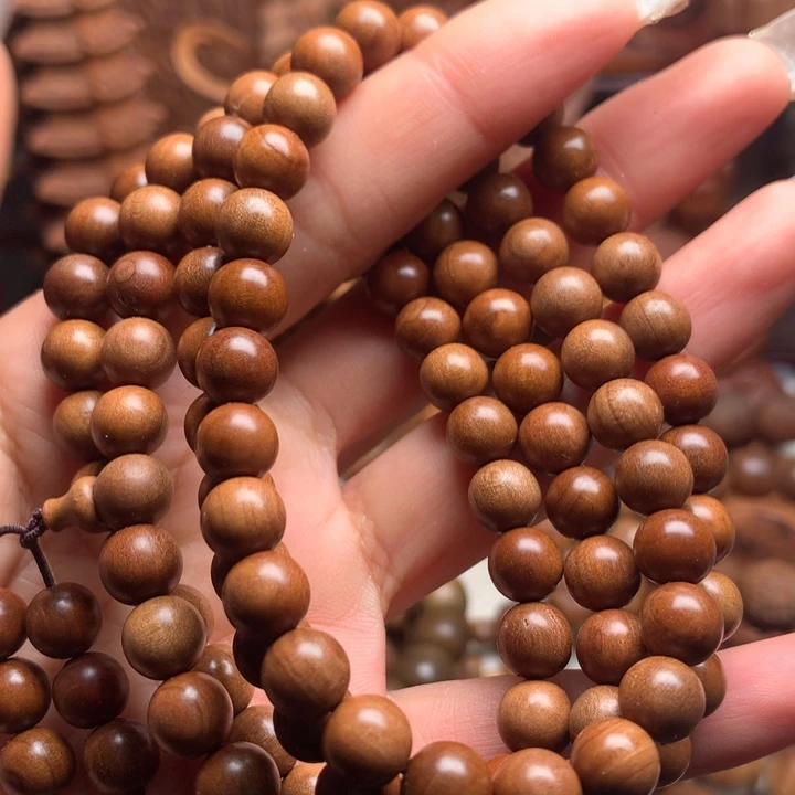 檀香木手串/手链老山檀木0.8
