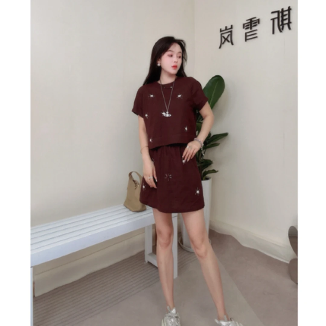 高斯雪岚【夏装新品】新款减龄显瘦套装25262160