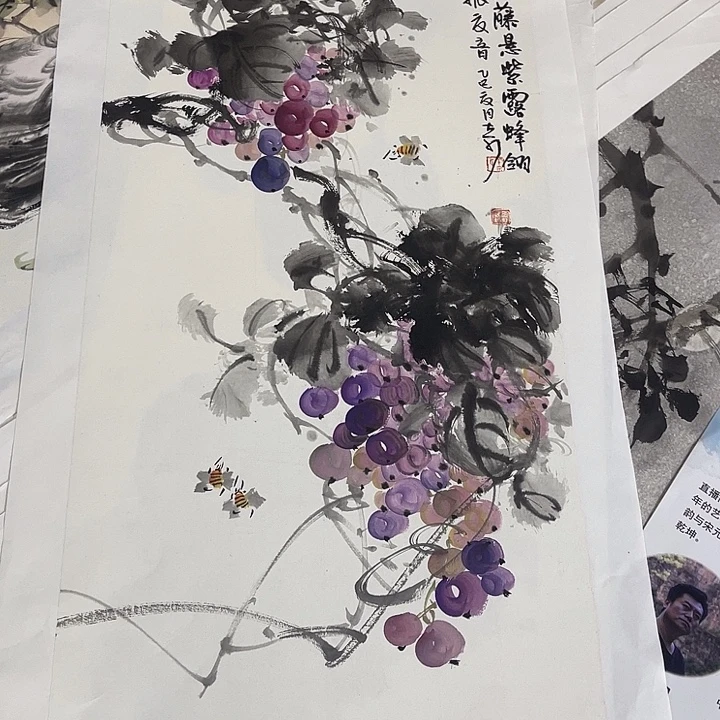 姜奇老师花鸟作品69×34