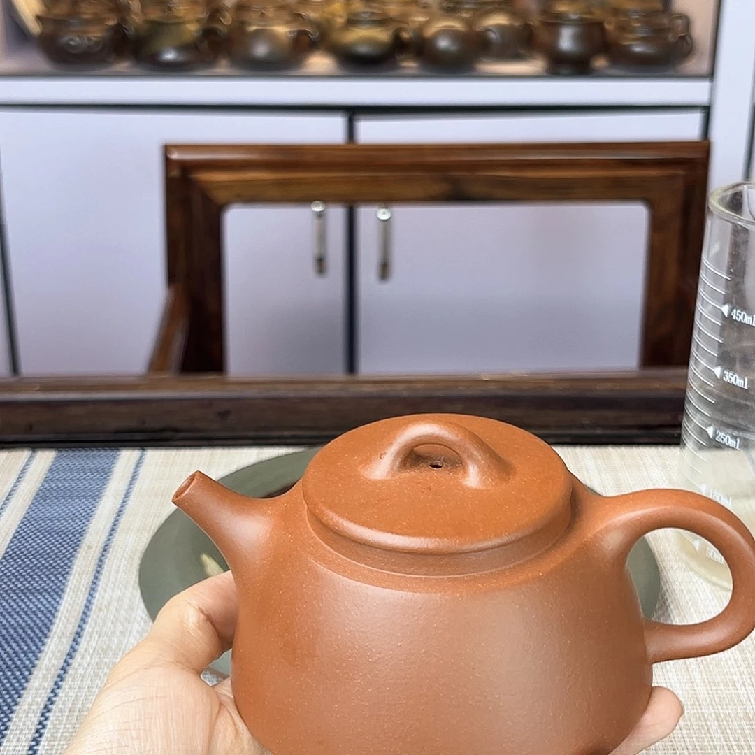 茶壶紫砂宜兴紫泥200cc