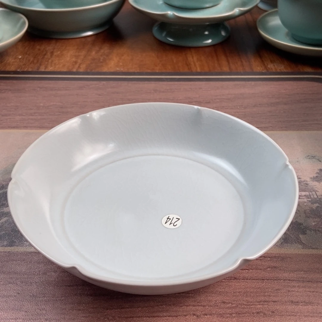 摆件原产地原矿汝瓷～茶器