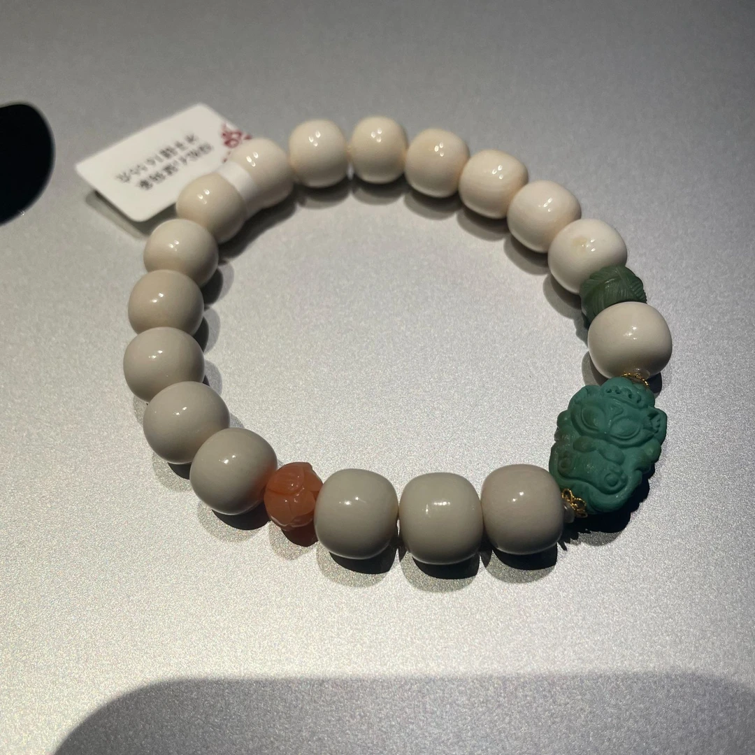 天然猛犸象牙手串