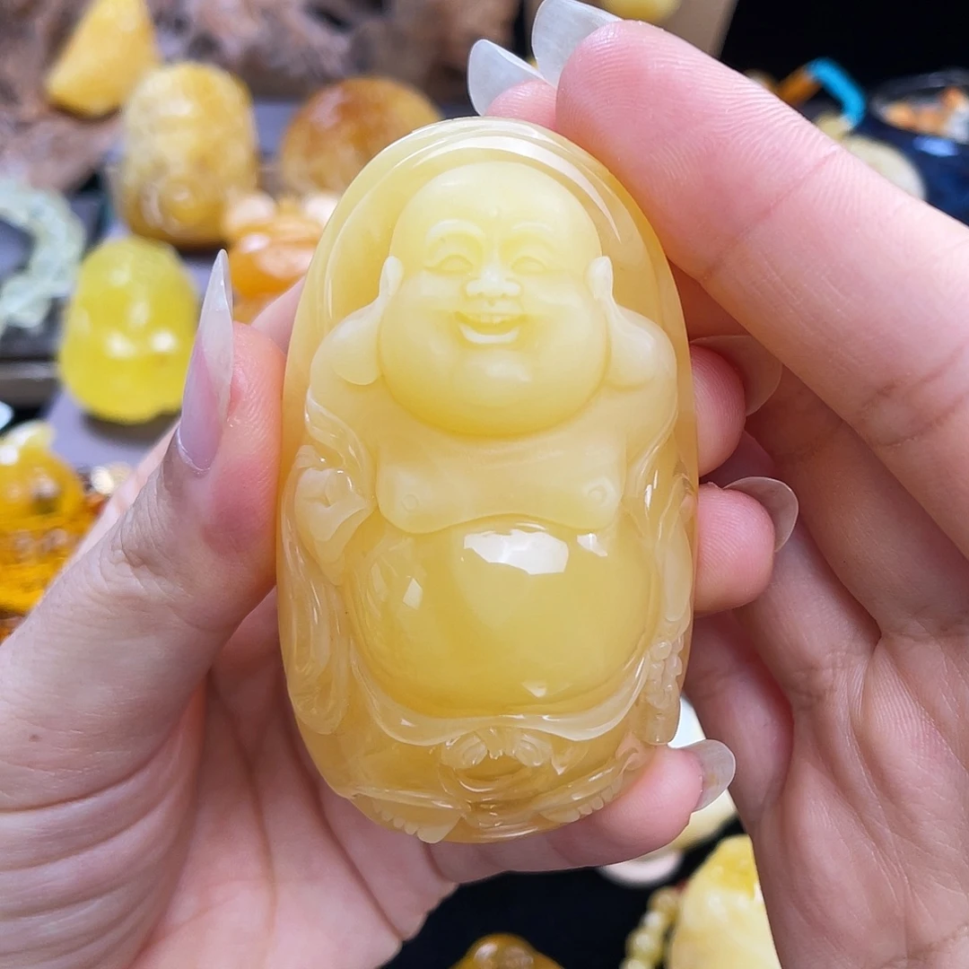 琥珀未镶嵌珠宝奇石